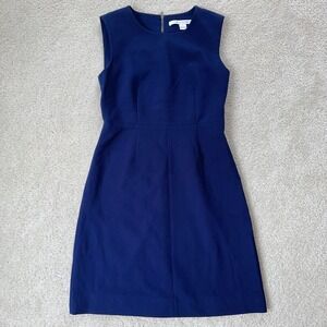 Diane Von Furstenberg Sleeveless dress Size 0 Navy
